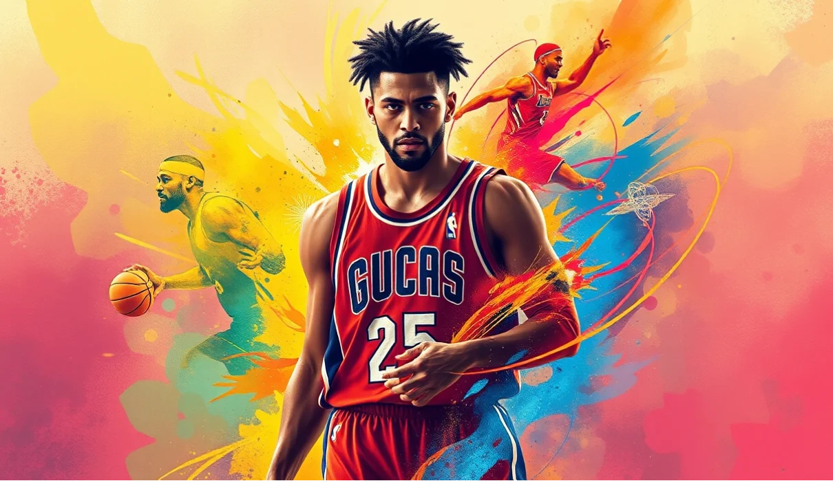 NBA罚球线起跳扣篮 示意图
